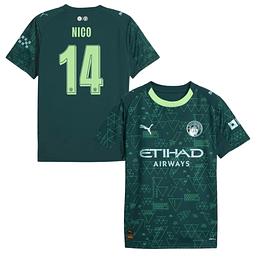 Criança - Camisola Man City EA Sports 25/26 - Nico 14