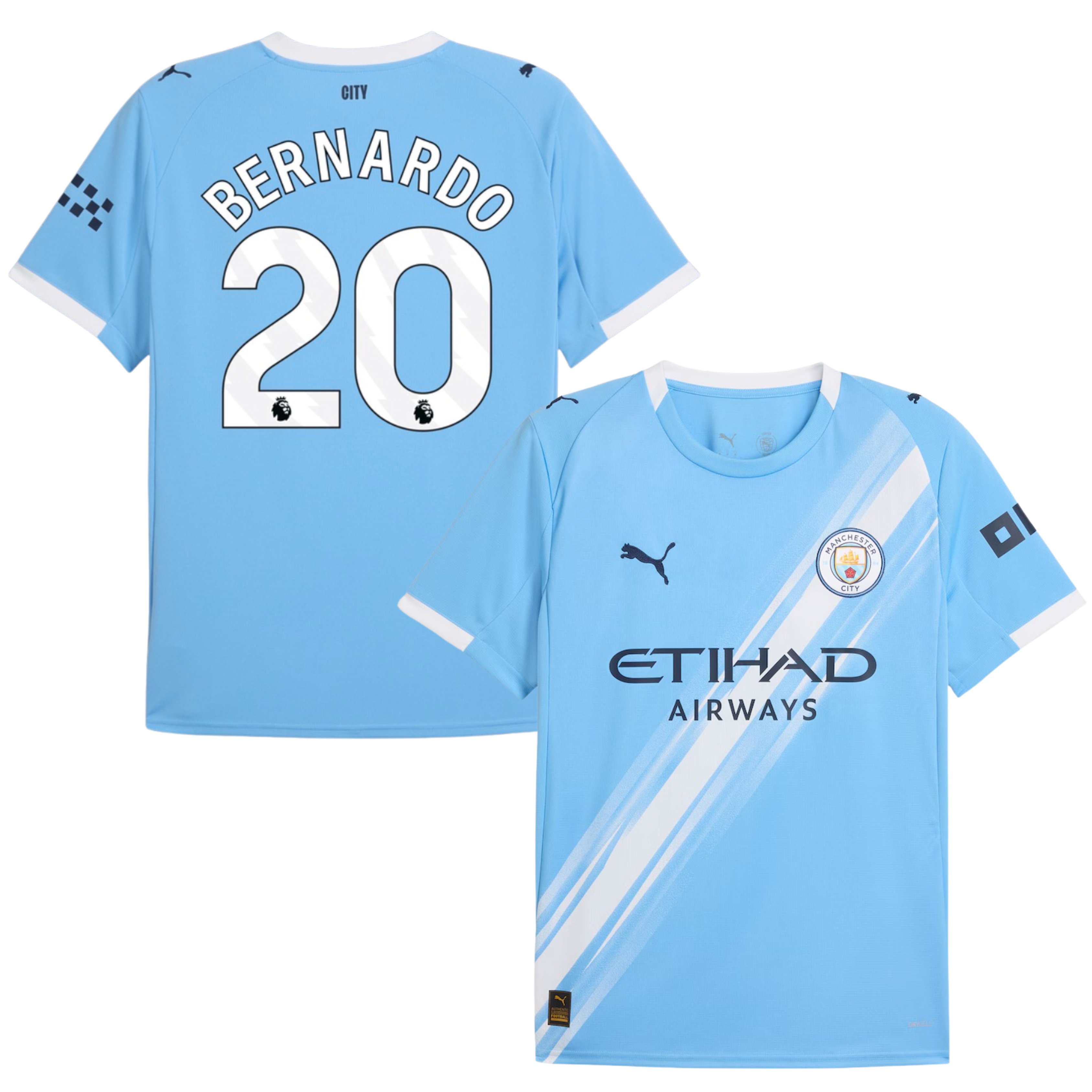 Camisola Principal Man City 25/26 - Bernardo 20 1