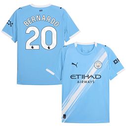 Camisola Principal Man City 25/26 - Bernardo 20