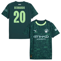 Criança - Camisola Man City EA Sports 25/26 - Bernardo 20