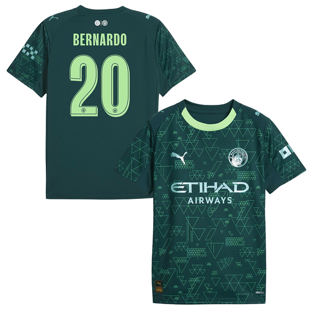 Criança - Camisola Man City EA Sports 25/26 - Bernardo 20