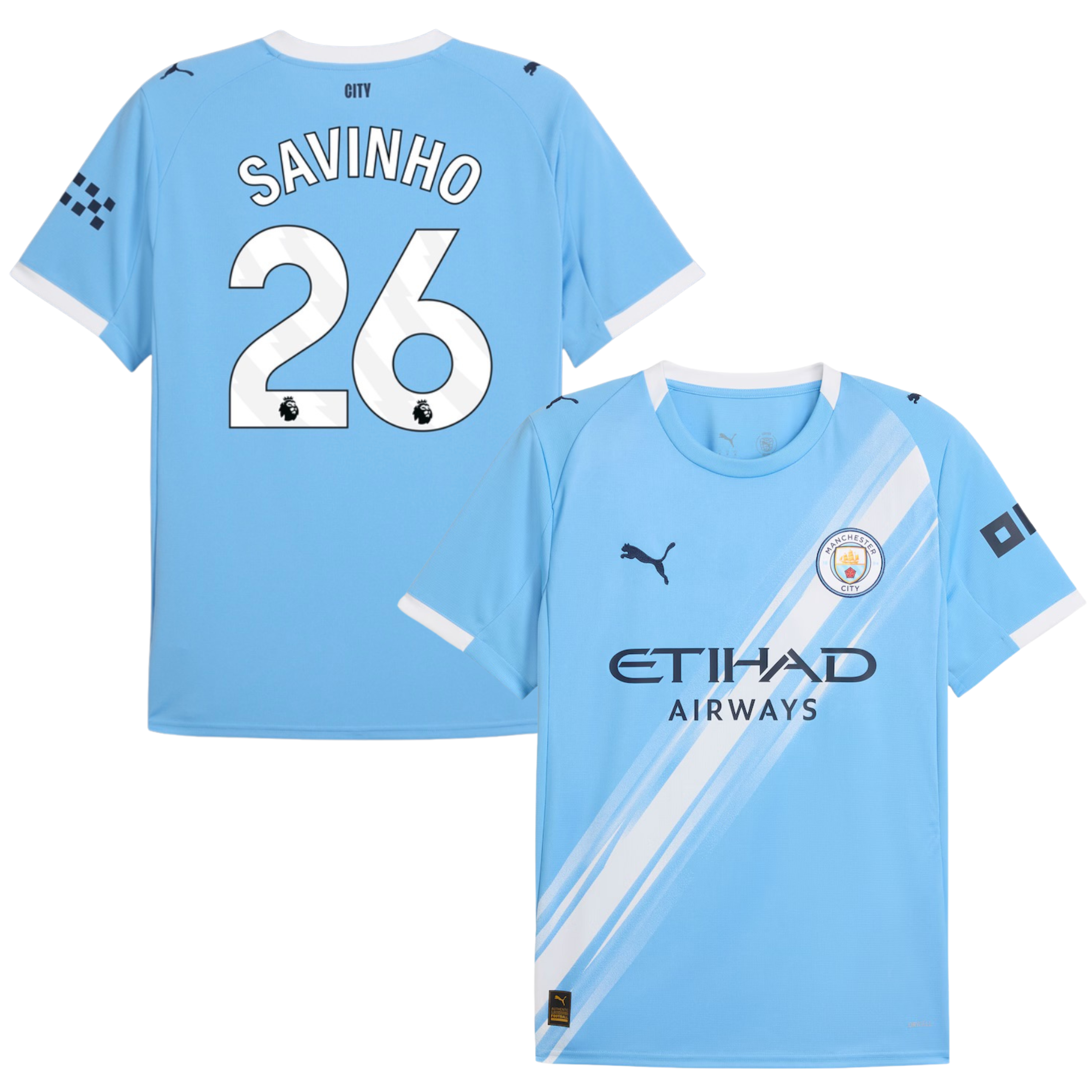Camisola Principal Man City 25/26 - Savinho 26 1