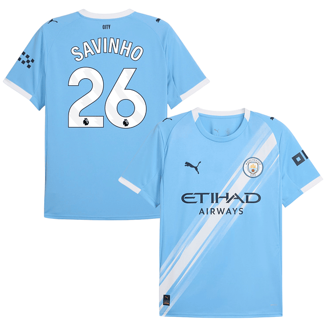 Camisola Principal Man City 25/26 - Savinho 26