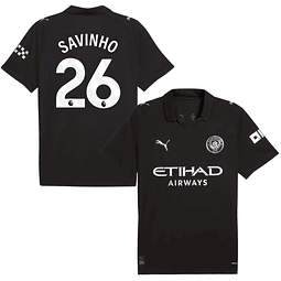 Camisola alternativa Man City 25/26 - Savinho 26