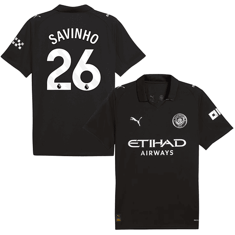 Camisola alternativa Man City 25/26 - Savinho 26