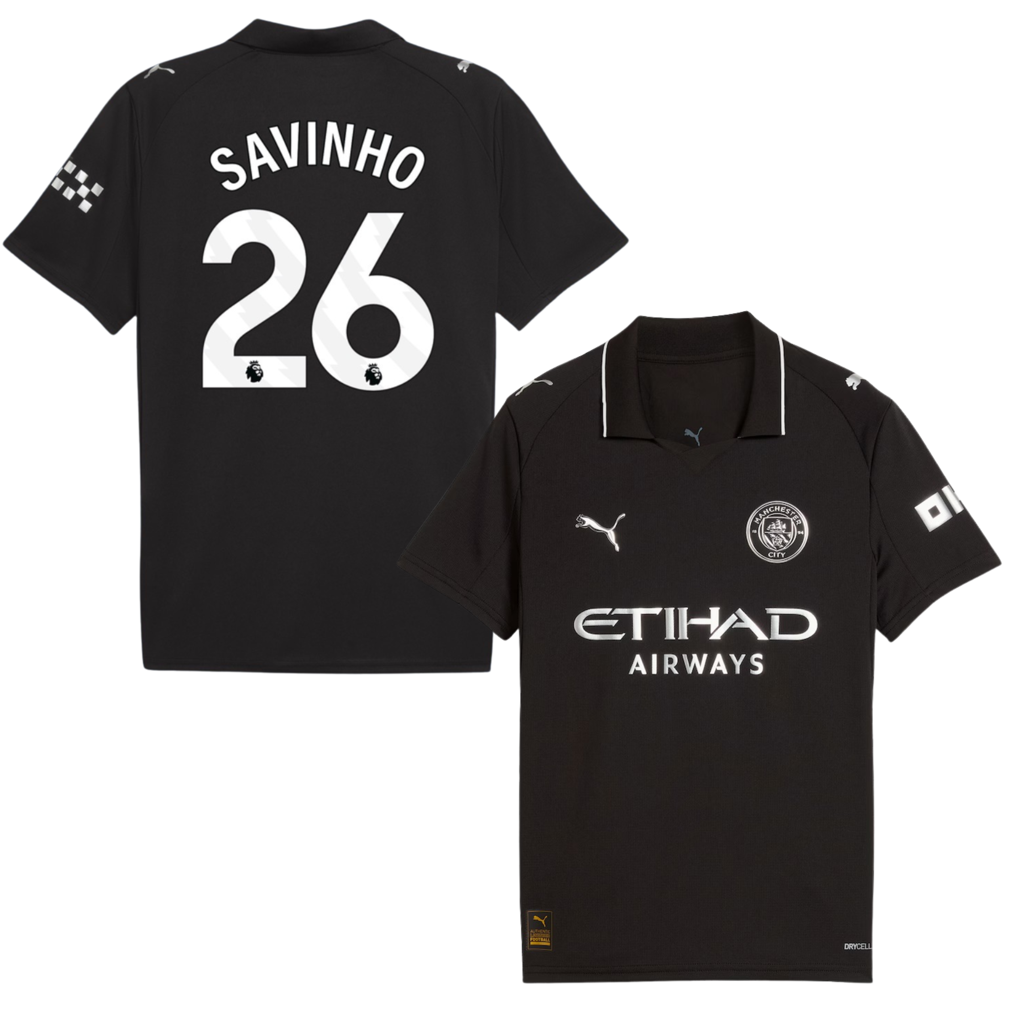 Criança - Camisola alternativa Man City 25/26 - Savinho 26 1