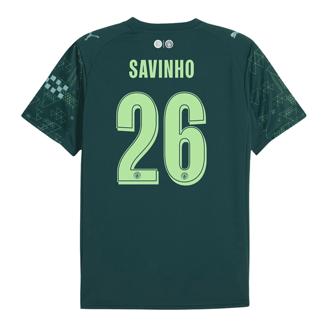 Criança - Camisola Man City EA Sports 25/26 - Savinho 26
