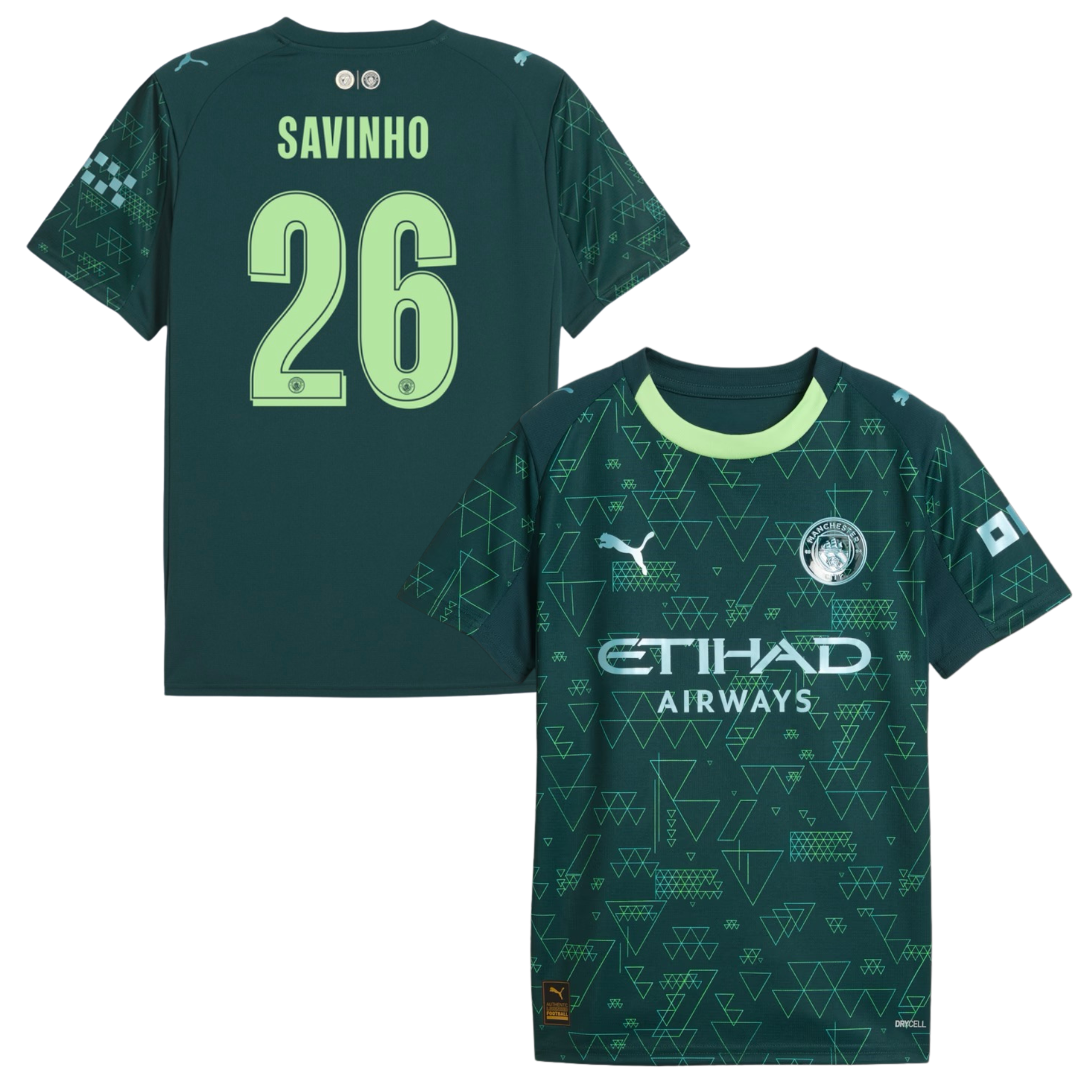 Criança - Camisola Man City EA Sports 25/26 - Savinho 26 1