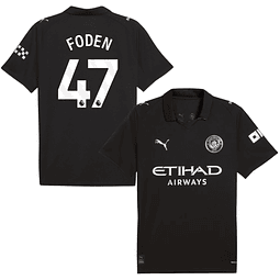 Camisola alternativa Man City 25/26 - Foden 47
