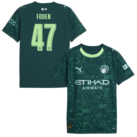 Criança - Camisola Man City EA Sports 25/26 - Foden 47