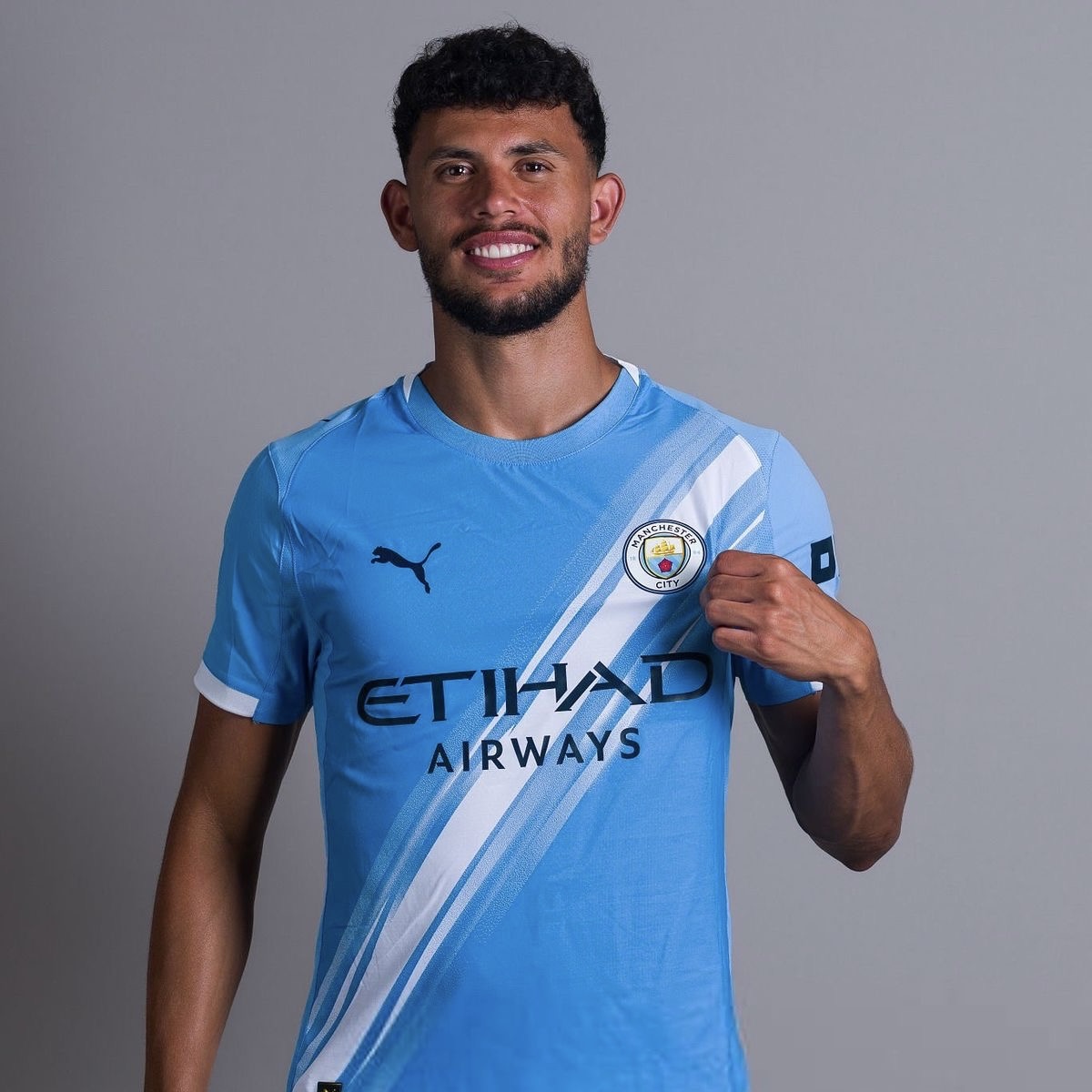 Camisola Principal Man City 25/26 - Matheus N. 27 4