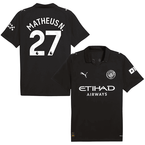 Camisola alternativa Man City 25/26 - Matheus N. 27