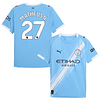 Criança - Camisola principal Man City 25/26 - Matheus N. 27