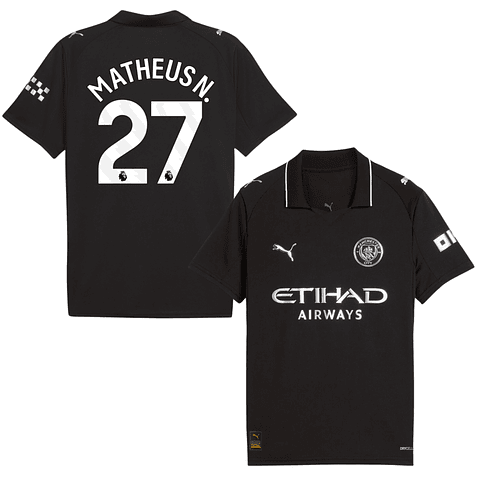 Criança - Camisola alternativa Man City 25/26 - Matheus N. 27
