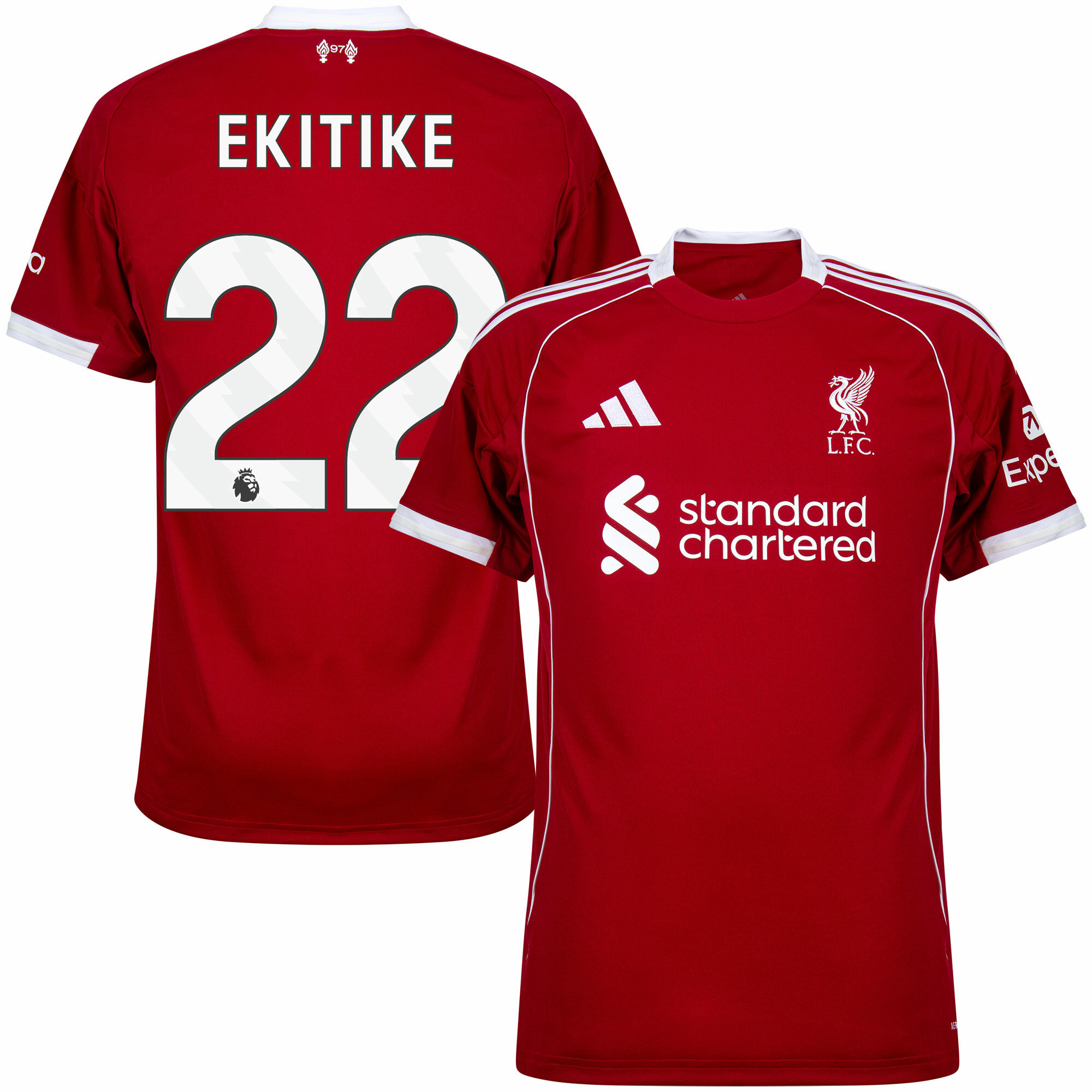 Camisola principal Liverpool 25/26 - Ekitike 22 1