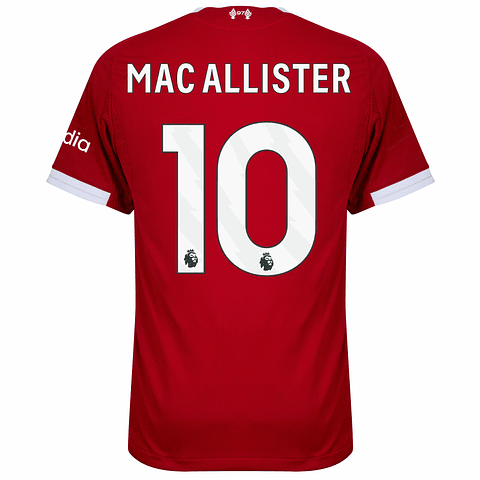 Camisola principal Liverpool 25/26 - Mac Allister 10