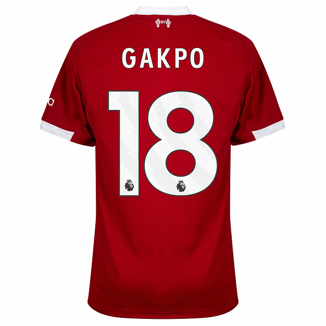 Camisola principal Liverpool 25/26 - Gakpo 18 