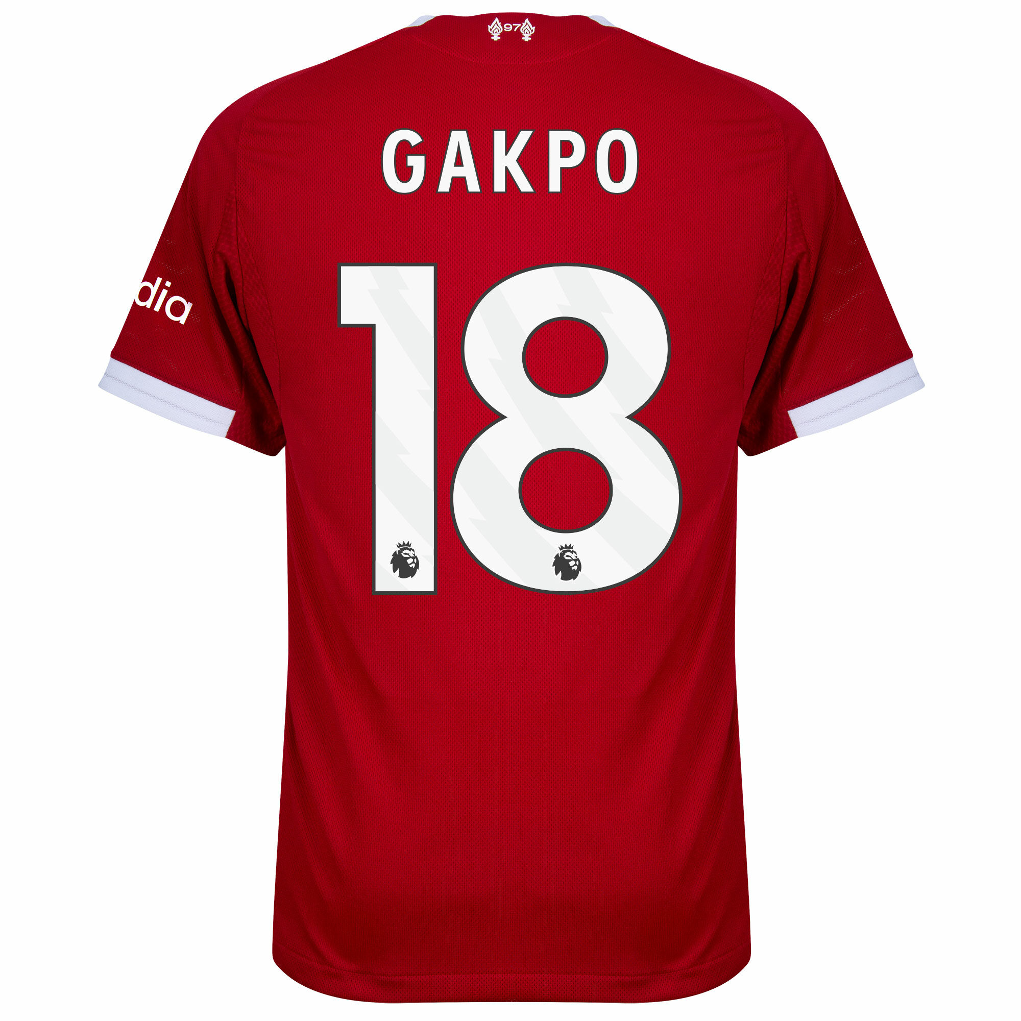 Camisola principal Liverpool 25/26 - Gakpo 18  6