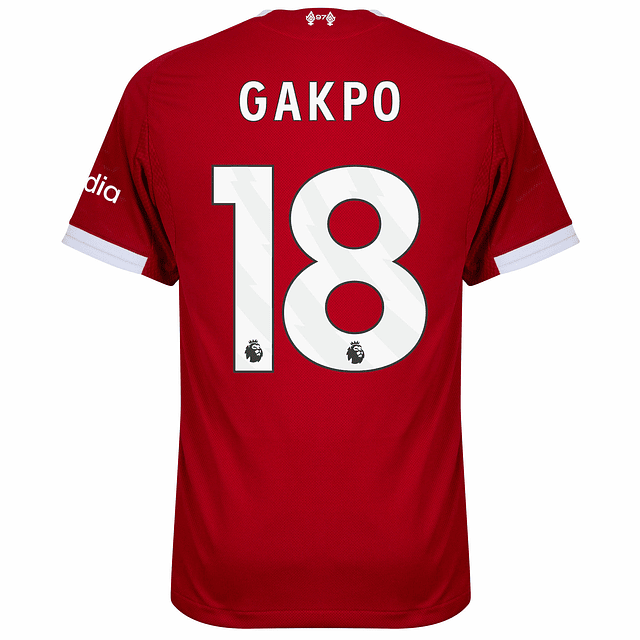 Camisola principal Liverpool 25/26 - Gakpo 18 