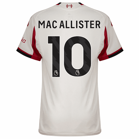 Camisola alternativa Liverpool 25/26 - Mac Allister 10
