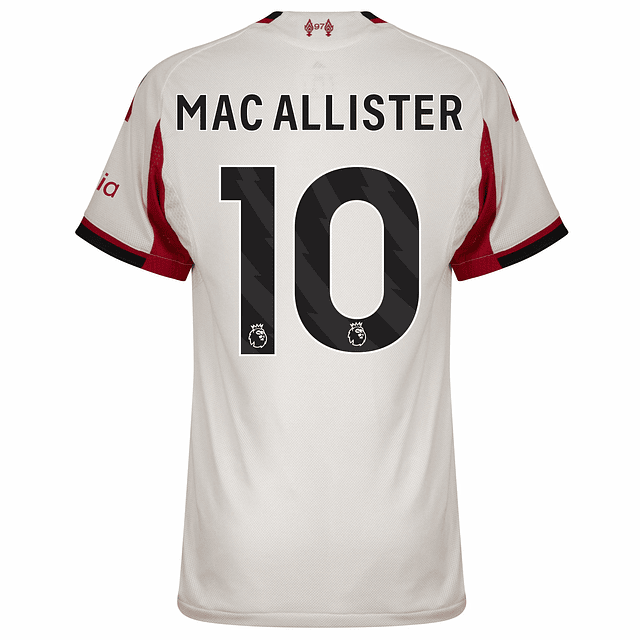 Camisola alternativa Liverpool 25/26 - Mac Allister 10