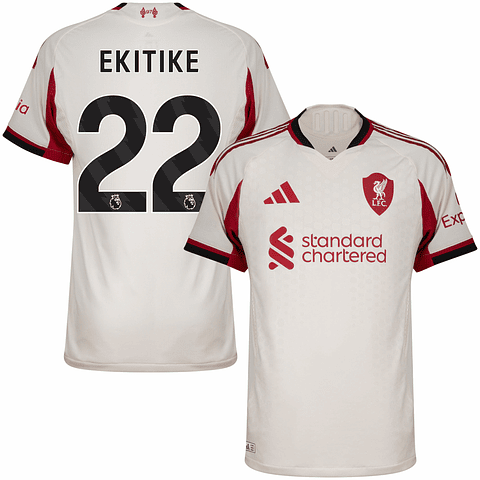 Camisola alternativa Liverpool 25/26 - Ekitike 22