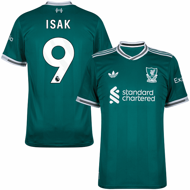 3ª Camisola Liverpool 25/26 - Isak 9