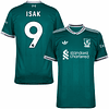 3ª Camisola Liverpool 25/26 - Isak 9