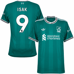 Criança - 3ª Camisola Liverpool 25/26 - Isak 9