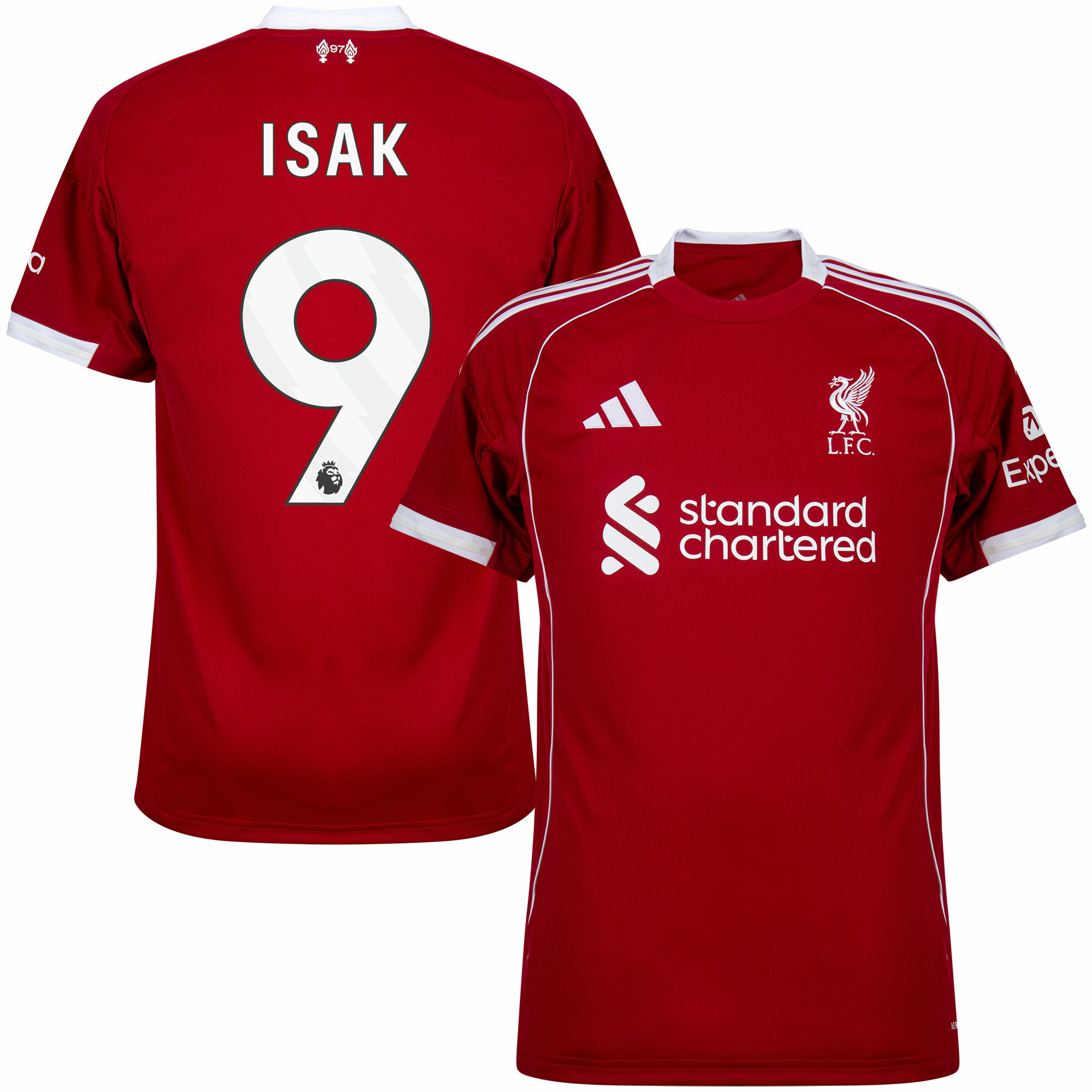 Criança - Camisola principal Liverpool 25/26 - Isak 9 1