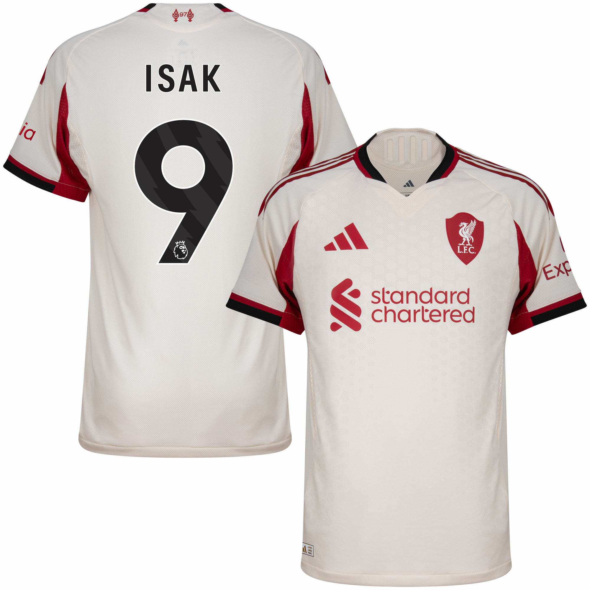 Criança - Camisola alternativa Liverpool 25/26 - Isak 9 1