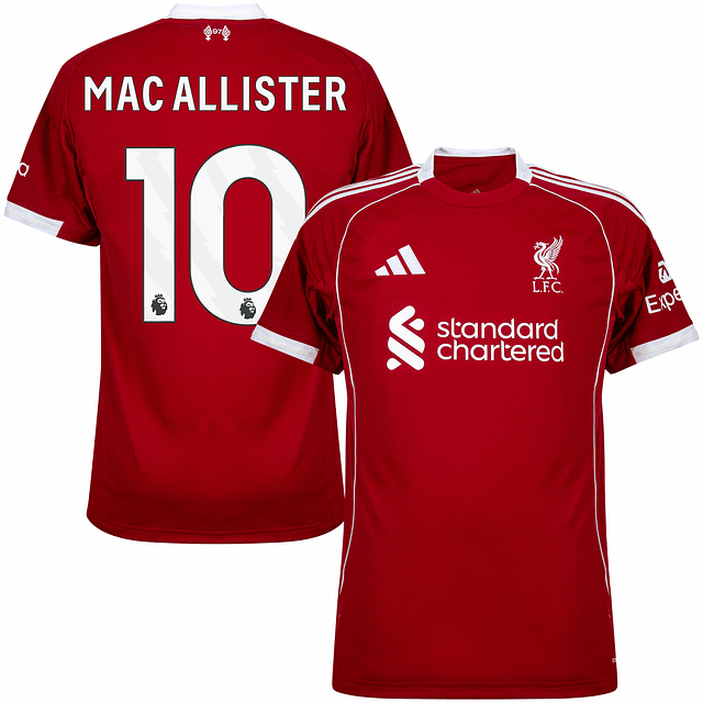 Criança - Camisola principal Liverpool 25/26 - Mac Allister