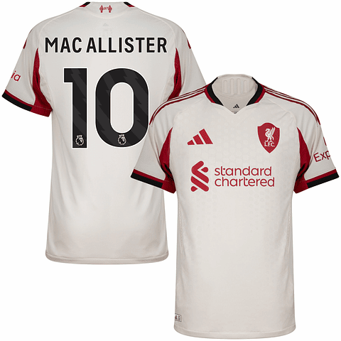 Criança - Camisola alternativa Liverpool 25/26 - Mac Allister