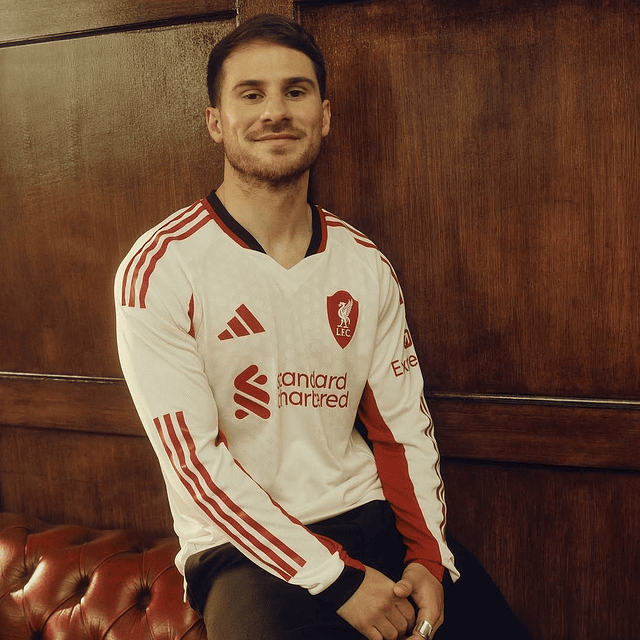 Criança - Camisola alternativa Liverpool 25/26 - Mac Allister