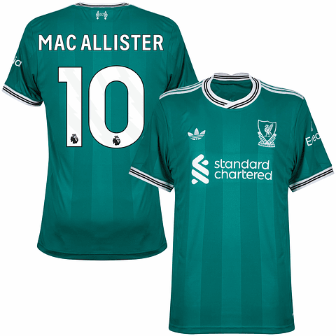 Criança - 3ª Camisola Liverpool 25/26 - Mac Allister