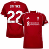 Criança - Camisola principal Liverpool 25/26 - Ekitike 22