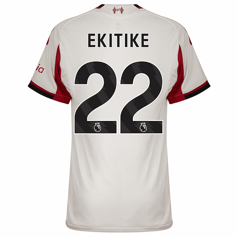 Criança - Camisola alternativa Liverpool 25/26 - Ekitike 22