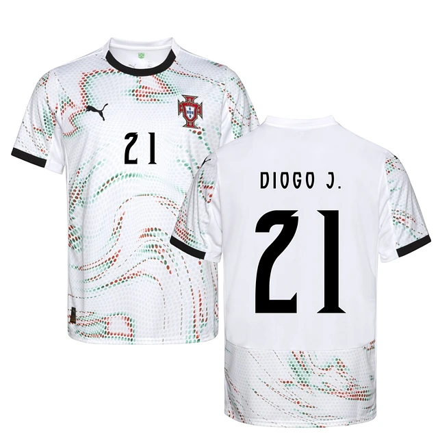 Camisola alternativa Portugal 2025 - Diogo J. 21 1