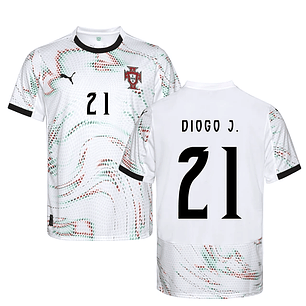 Camisola alternativa Portugal 2025 - Diogo J. 21