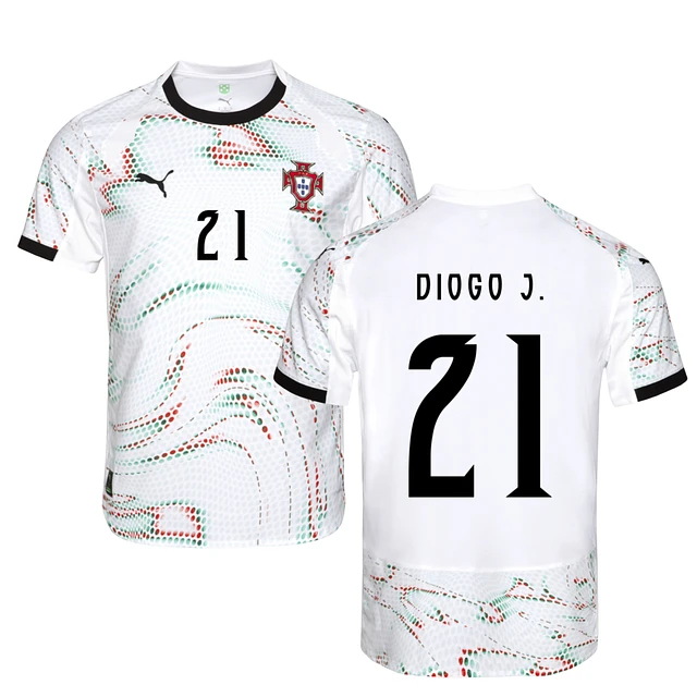 Camisola alternativa Portugal 2025 - Diogo J. 21 8