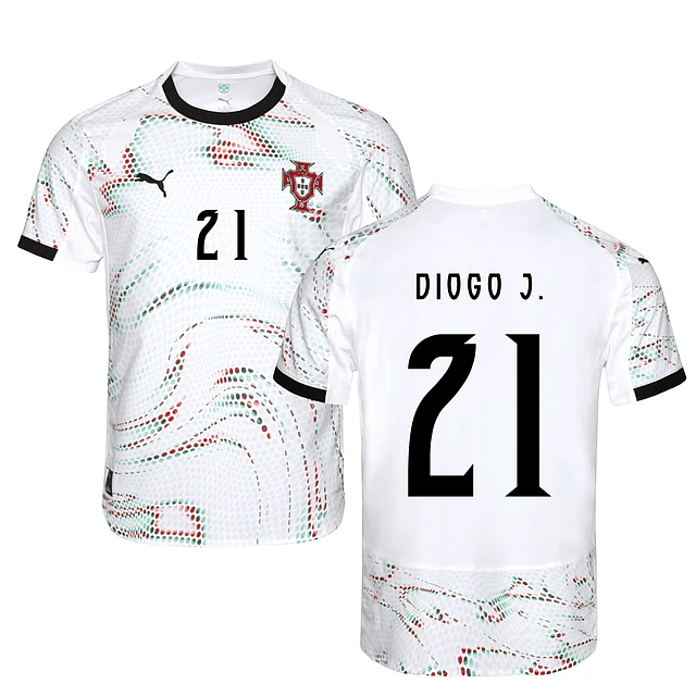 Camisola alternativa Portugal 2025 - Diogo J. 21