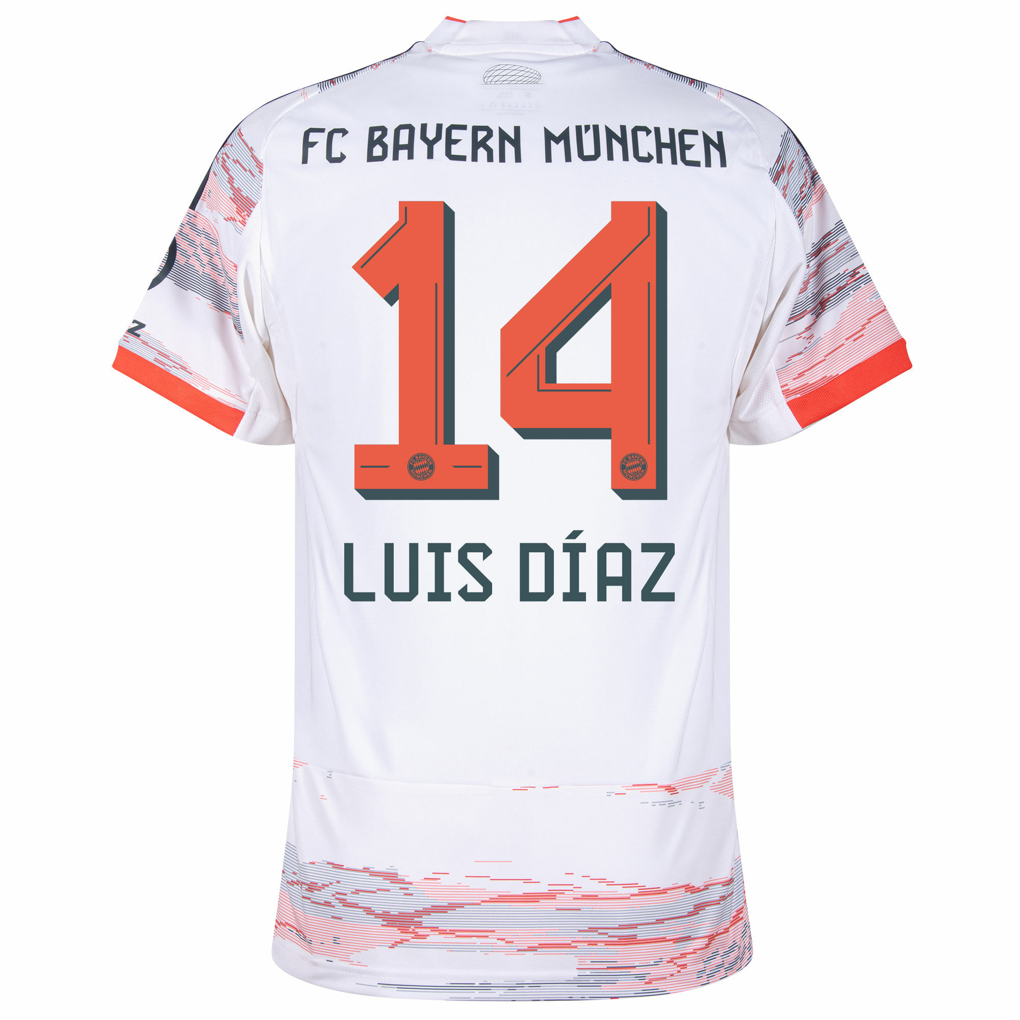 Camisola alternativa Bayern Munique 25/26 - Luis Díaz 14 2