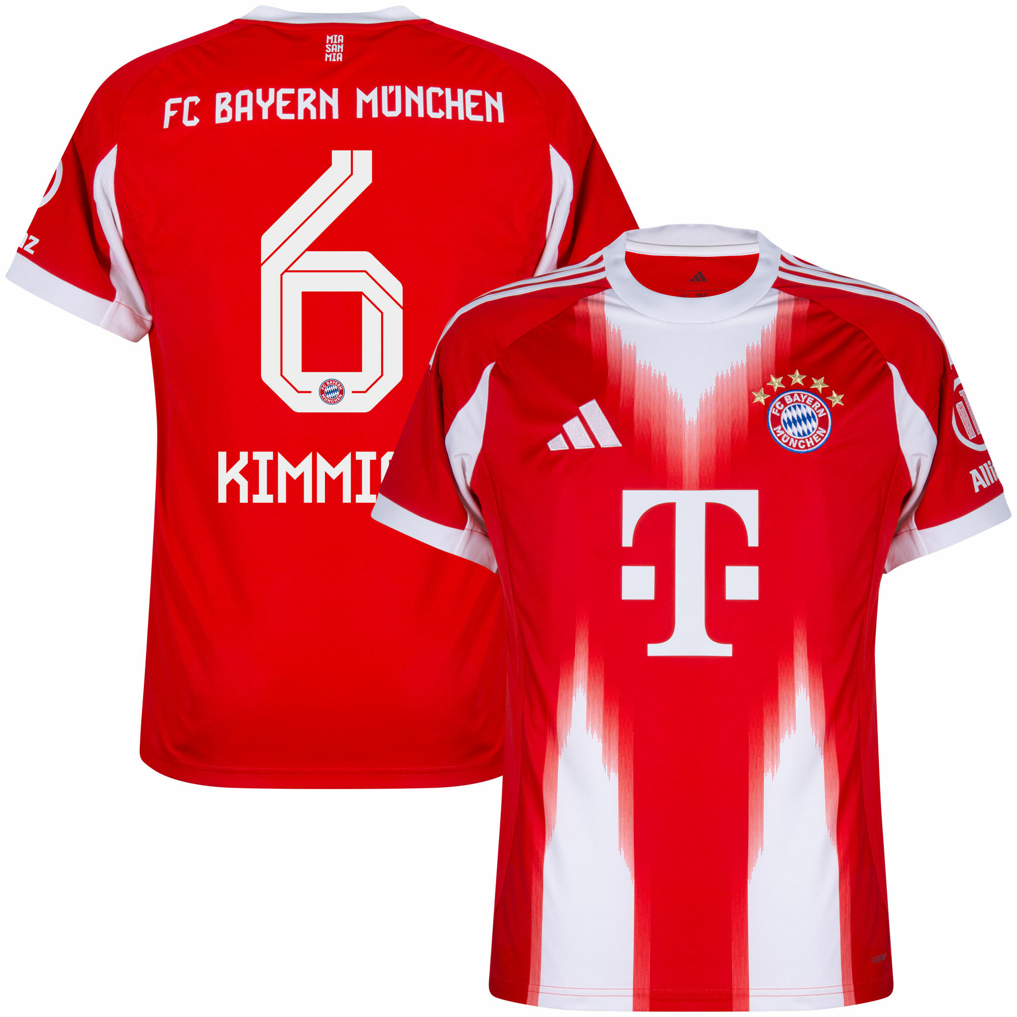 Camisola Principal Bayern Munique 25/26 - Kimmich 6 1