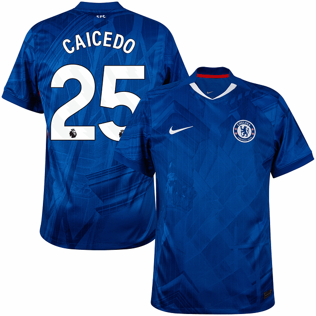 Camisola Principal Chelsea 25/26 - Caicedo 25