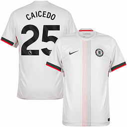 Camisola alternativa Chelsea 25/26 - Caicedo 25