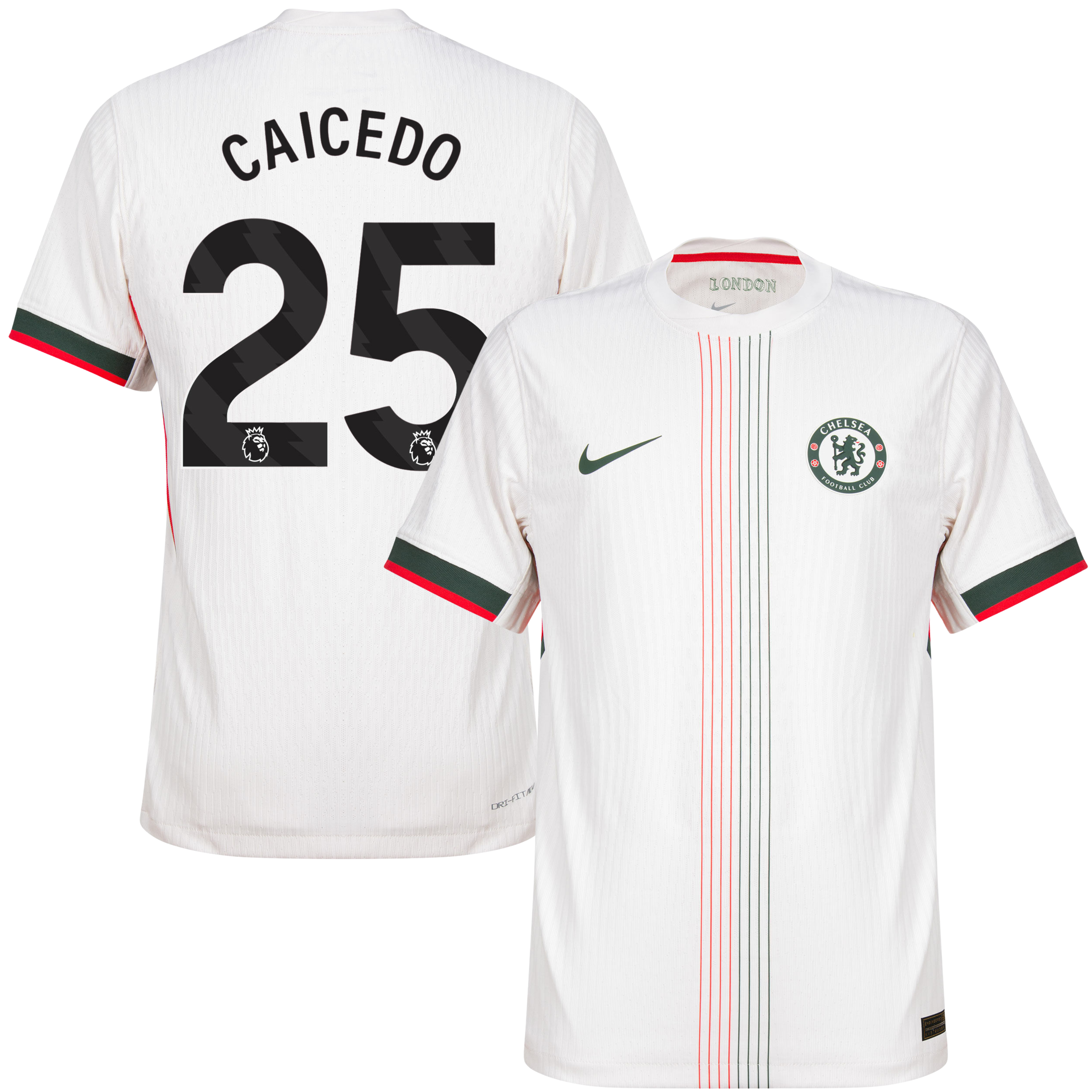 Camisola alternativa Chelsea 25/26 - Caicedo 25 5