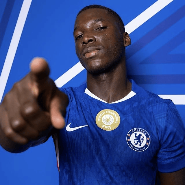 Criança - Camisola principal Chelsea 25/26 - Caicedo 25