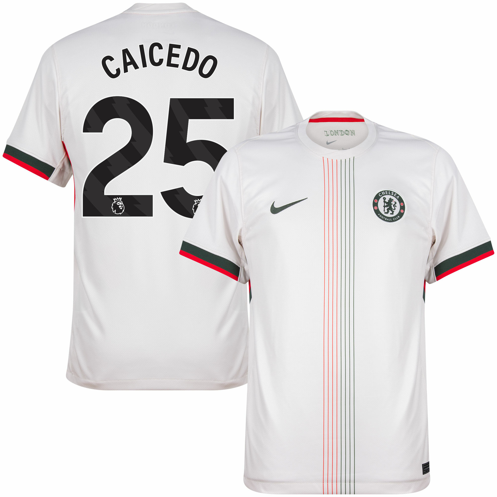 Criança - Camisola alternativa Chelsea 25/26 - Caicedo 25 1