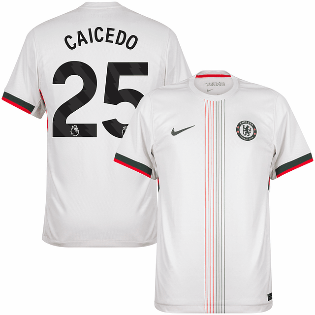 Criança - Camisola alternativa Chelsea 25/26 - Caicedo 25