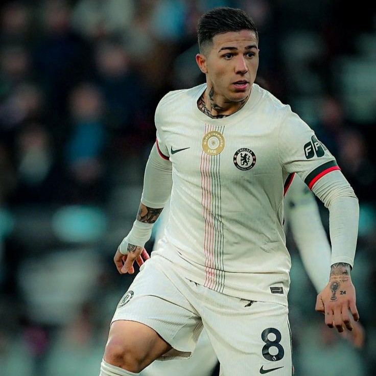 Criança - Camisola alternativa Chelsea 25/26 - Enzo 8 4